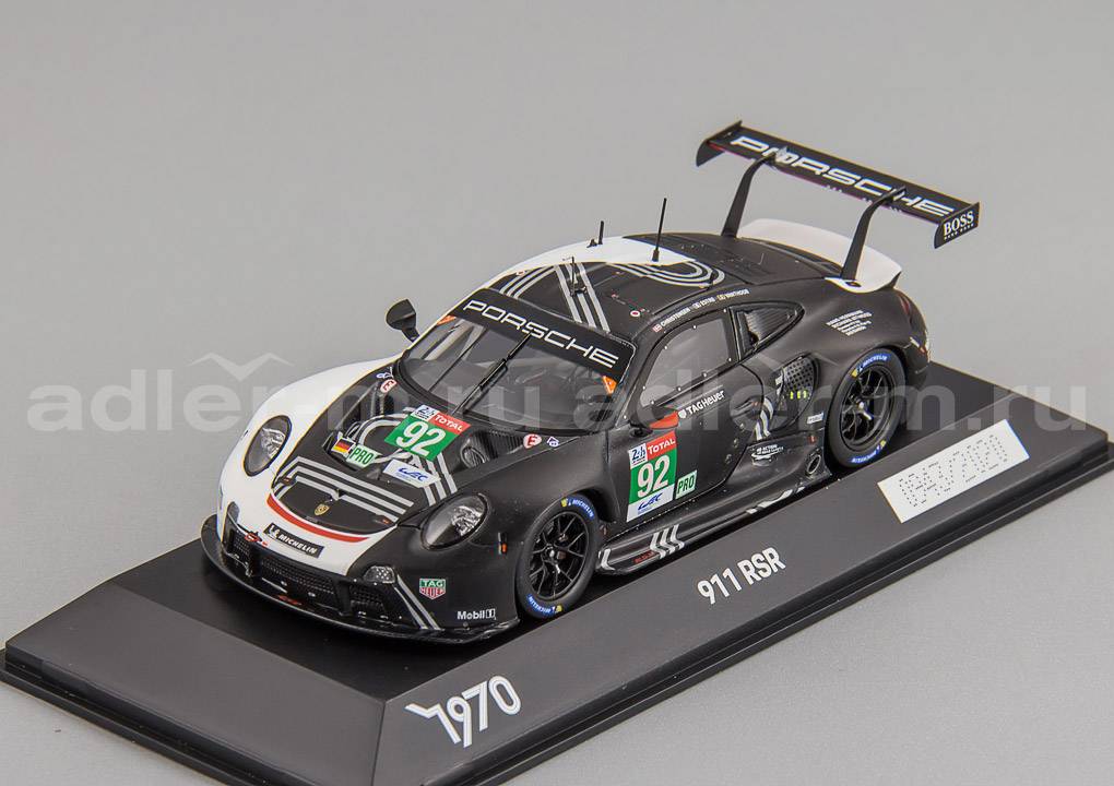 SPARK 1:43 Porsche 991 RSR #92 - LeMans 2020 - Christensen/Estre/Vanthoor WAP0209020MLEM