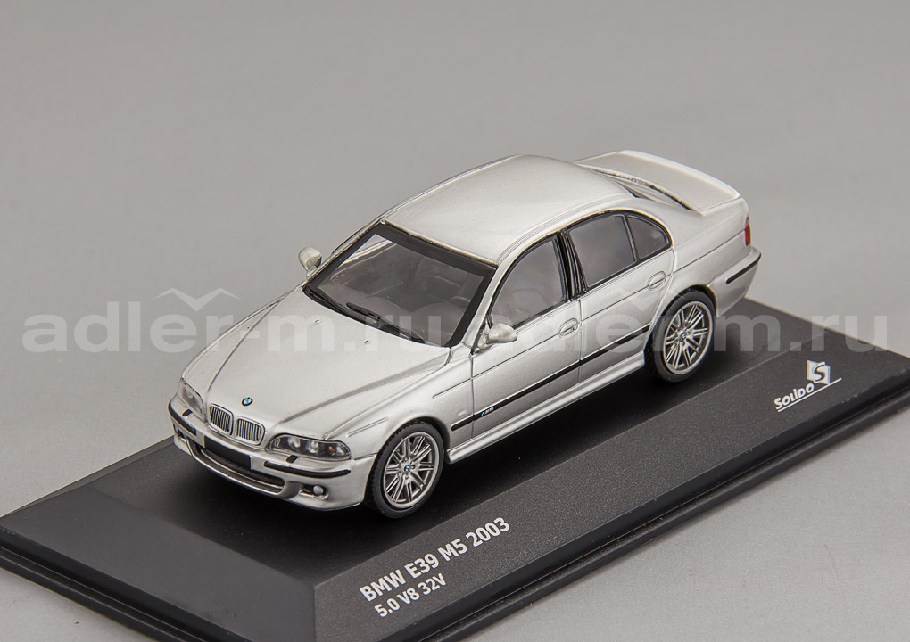 SOLIDO 1:43 BMW M5 (E39) 5.0 V8 32V (silver met) S4310502