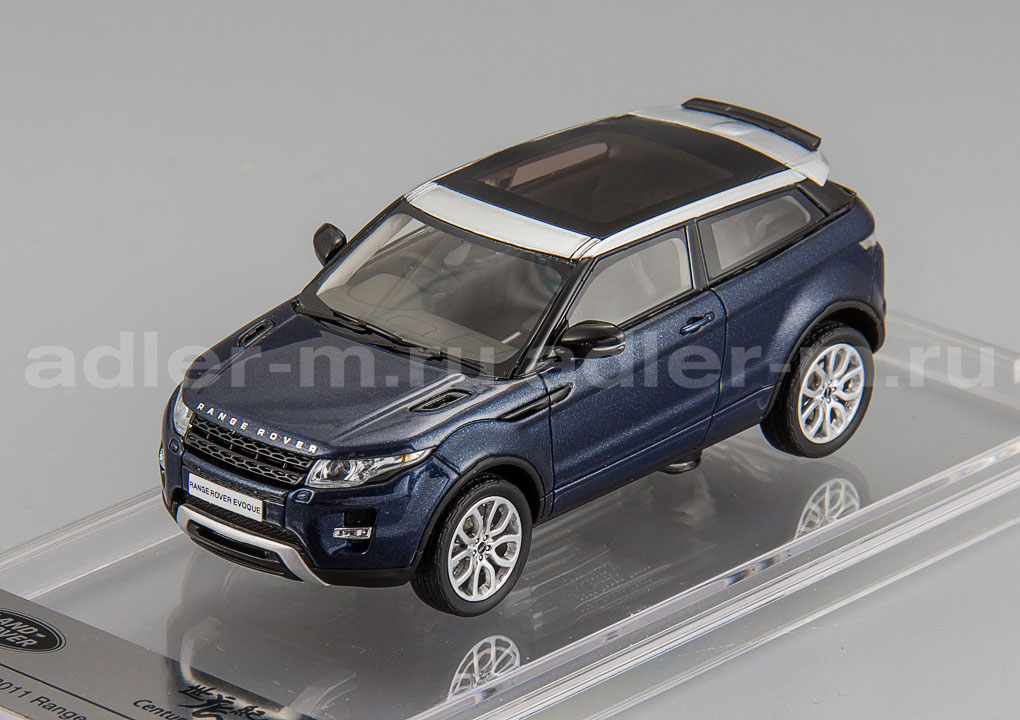 CENTURY DRAGON 1:43 Range Rover Evoque 2011 (baltic blue met) CDLR-1001B