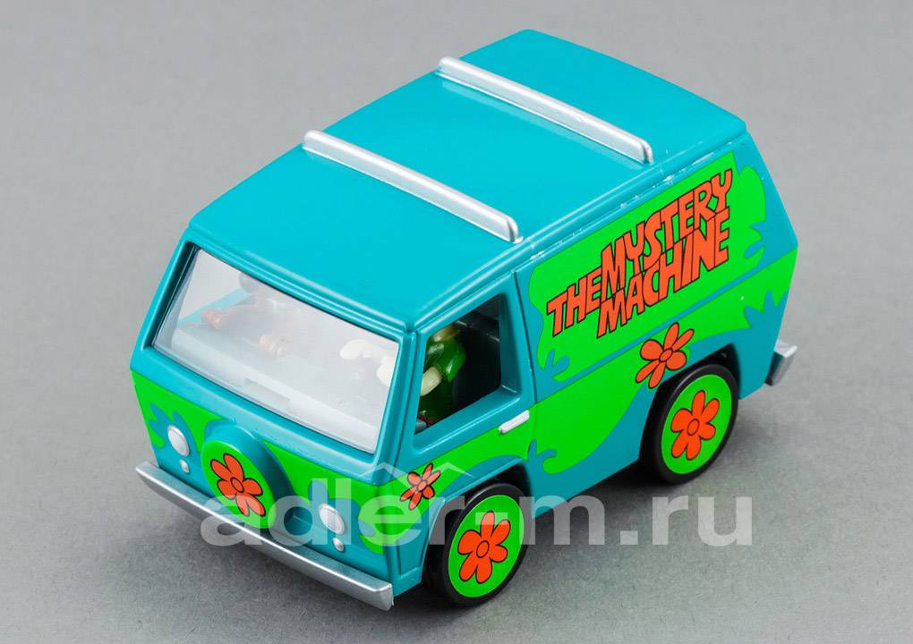 HOT WHEELS ELITE 1:50 The Mystery Machine из сериала "Scooby-Doo!", с фигурками Шэгги и Скуби BCJ81