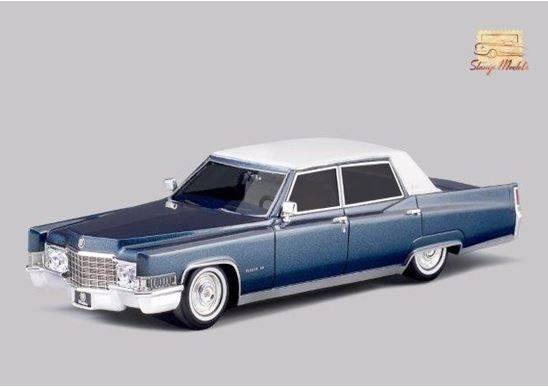 GLM (STAMP MODELS) 1:43 Cadillac Fleetwood 60 Special Brougham 1969 (blue) STM69202