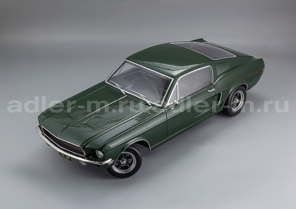 KK SCALE 1:12 Ford Mustang GT Fastback - 1968 - "Bullitt look-a-like" (darkgreen) KKDC120221