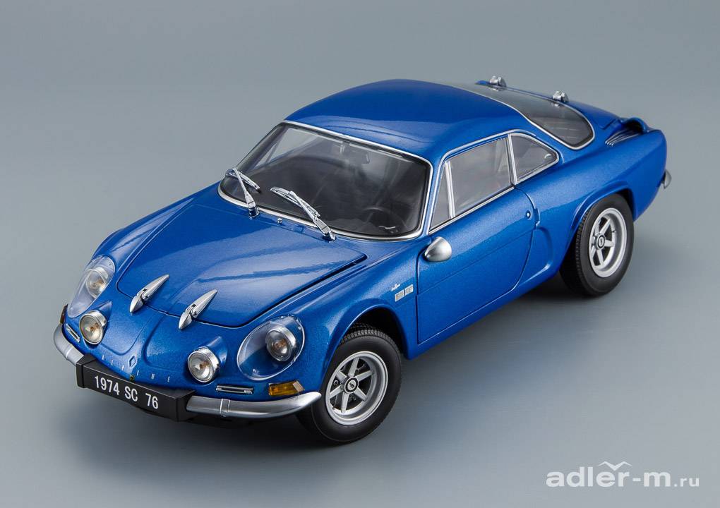 KYOSHO 1:18 Renault-Alpine A110 (blue) 08482BL