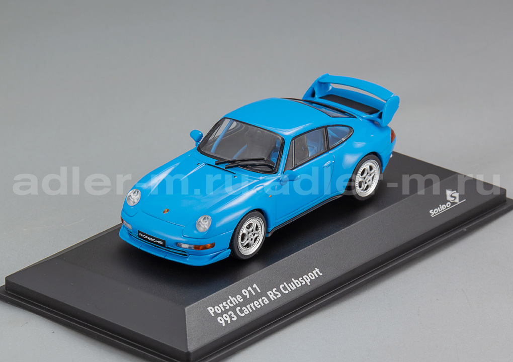 SOLIDO 1:43 Porsche 993 RS Clubsport (blue) S4313801