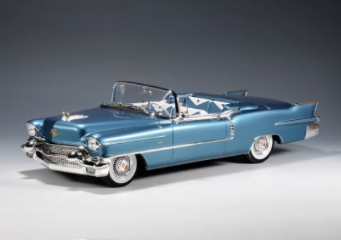 GLM + STAMP MODELS 1:18 Cadillac Eldorado Biarritz Open roof - 1956 (bahama blue) STM1956001
