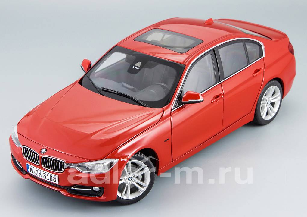 PARAGON 1:18 BMW 3 series (F30) (dark red metallic) PA-97024