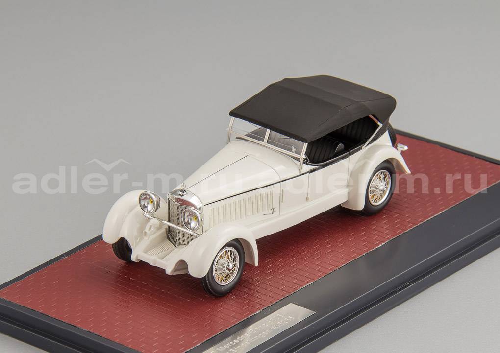 MATRIX 1:43 Mercedes-Benz 680S Tourer Sindelfingen #35255 closed (white) MX51302-152