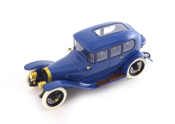 AUTOCULT 1:43 Gregoire 15/22HP Torpille Saloon Alin & Liautard (France 1912) (blue) ATC01024-2