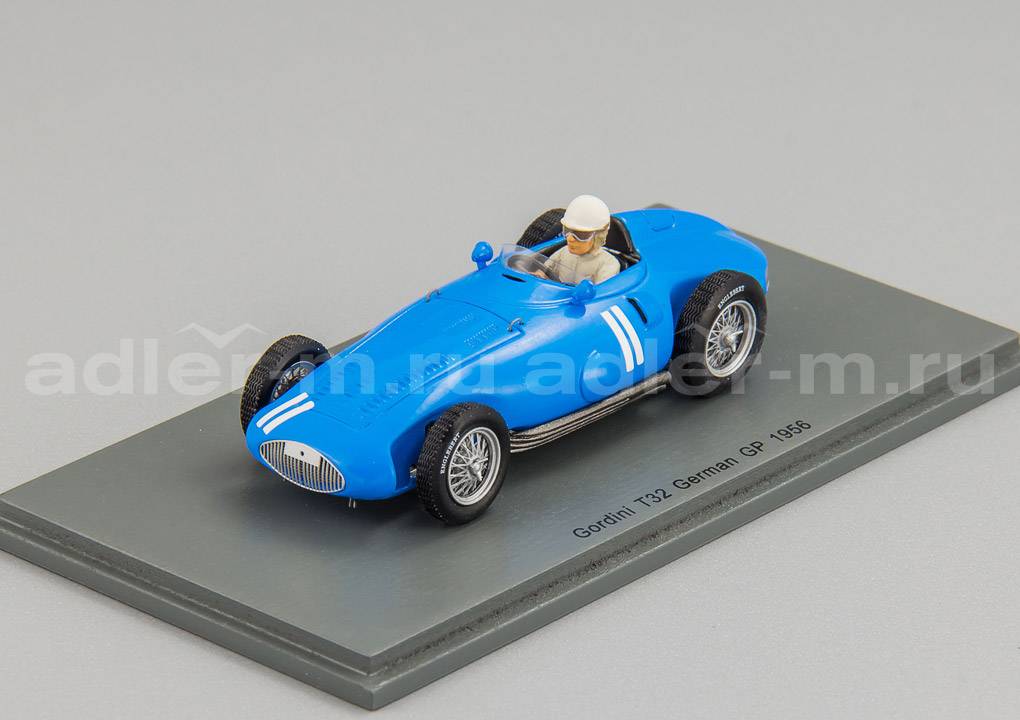SPARK 1:43 Gordini T32 #11 German GP 1956 André Milhoux S5314