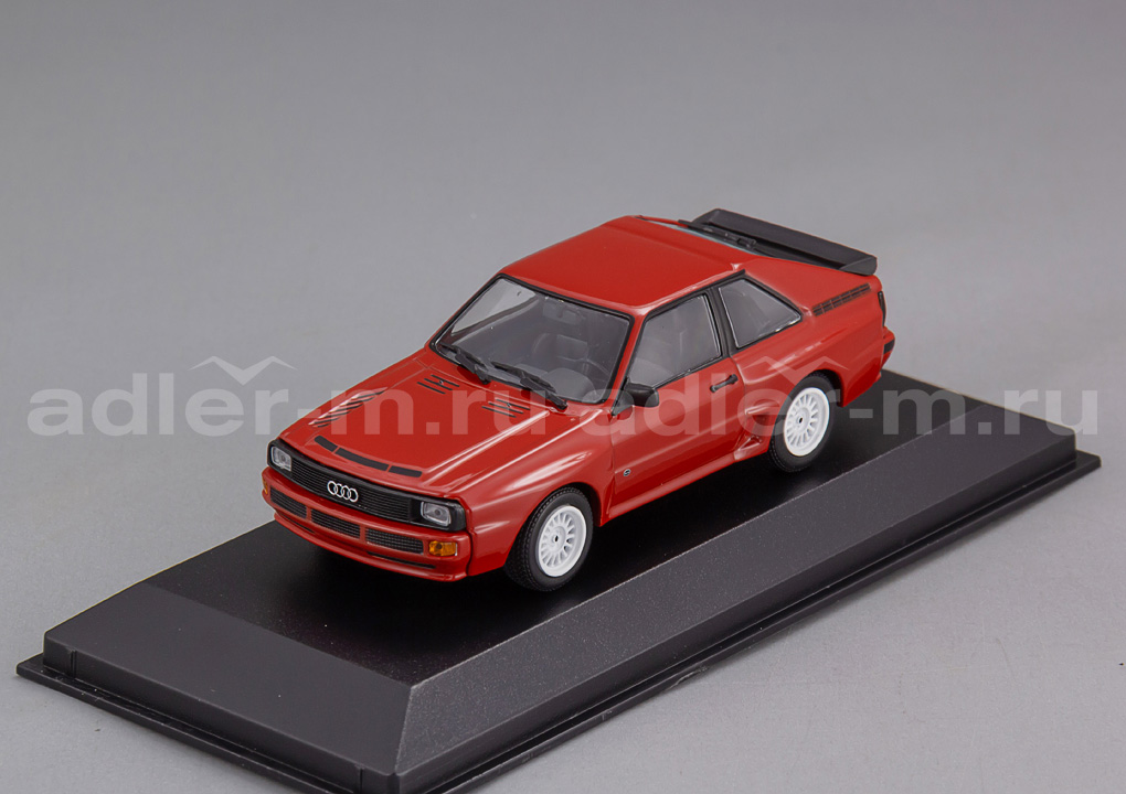 MINICHAMPS (MAXICHAMPS) 1:43 Audi Sport Quattro - 1984 (red) 940012120