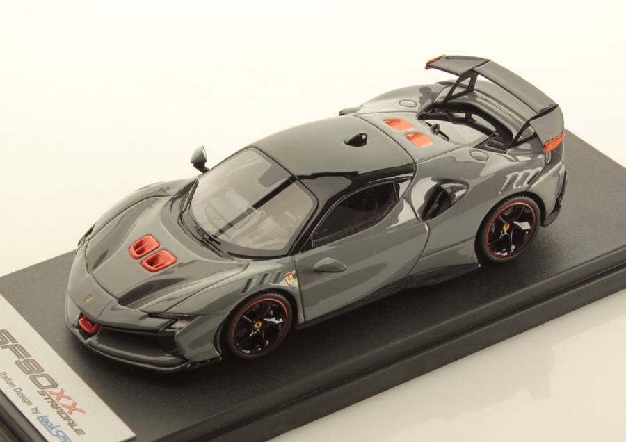 LOOKSMART 1:43 Ferrari SF90 XX Stradale (Grigio Nardo) LS551G