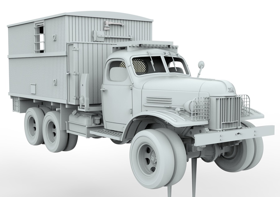 DIP MODELS 1:43 Передвижная РЛС П-3А "Печора" 115108