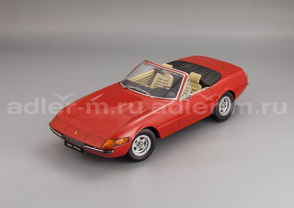 KK SCALE 1:18 Ferrari 365 GTB Daytona Spyder Series 2 - 1971 (red) KKDC180621