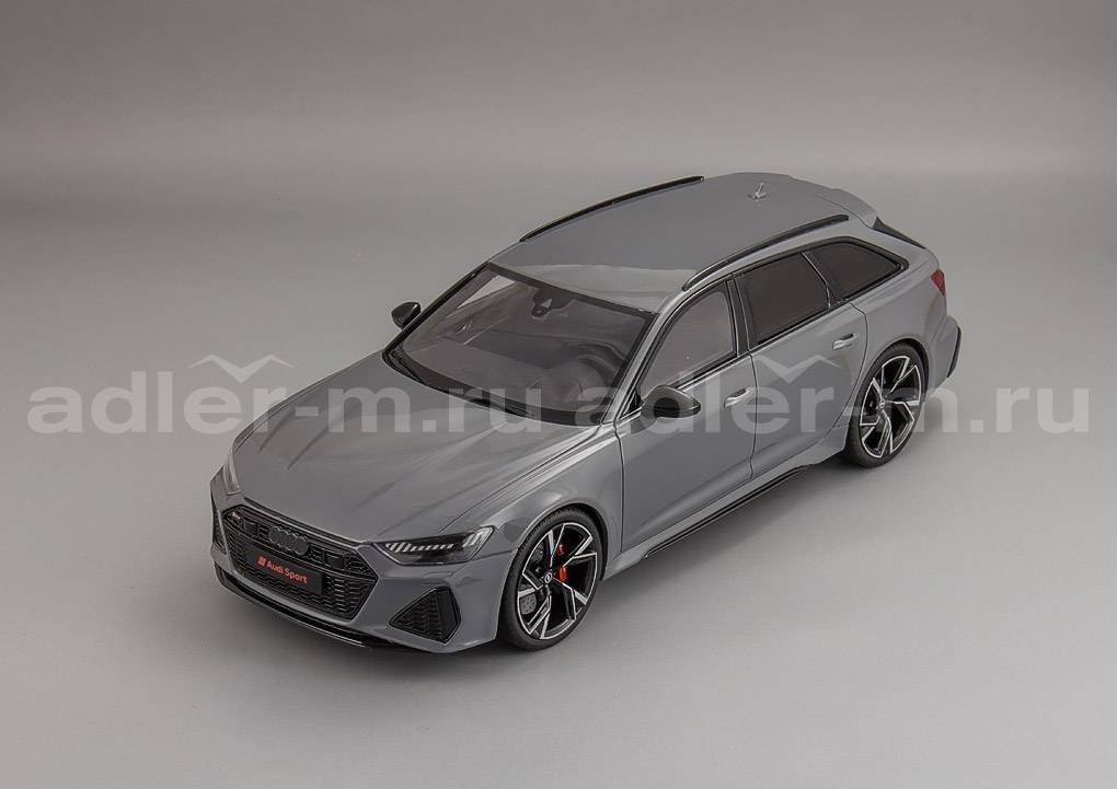GT SPIRIT 1:18 Audi RS 6 Avant - 2020 (nardo grey) GT847