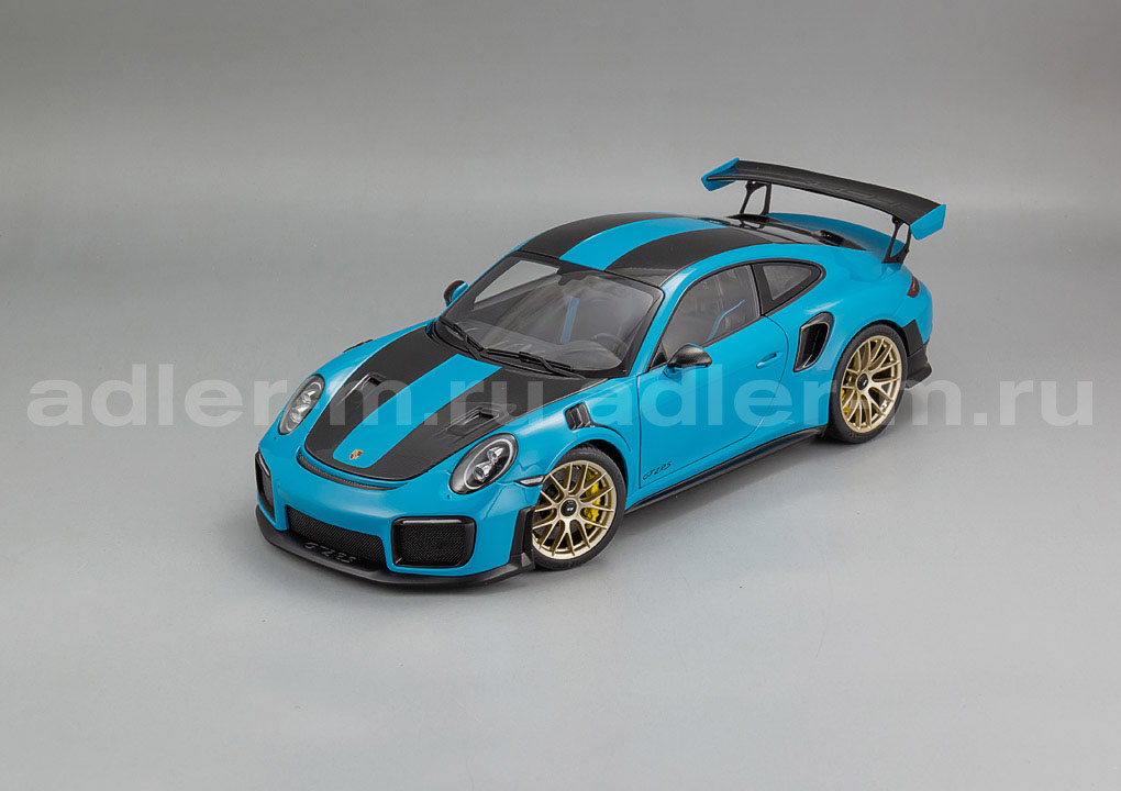 AUTOART 1:18 Porsche 911 (991.2) GT2 RS Weissach Package (blue) 78175