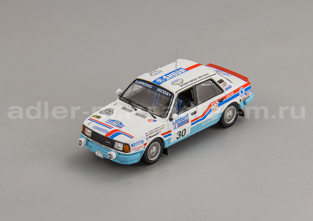 IXO 1:43 Skoda 130 L #30 RAC Rallye 1987 RAC350