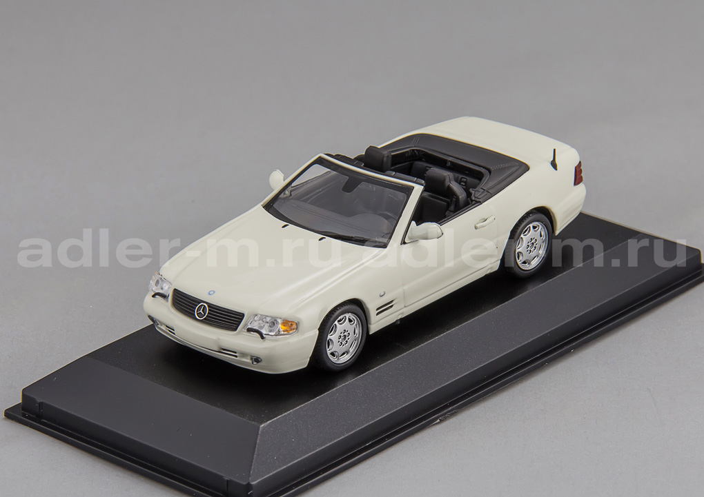 MINICHAMPS (MAXICHAMPS) 1:43 Mercedes-Benz SL (R129) - 1999 (white) 940033032
