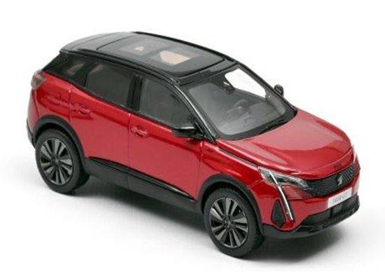 NOREV 1:43 Peugeot 3008 GT Black Pack (кроссовер) - 2020 (ultimate red) 473922