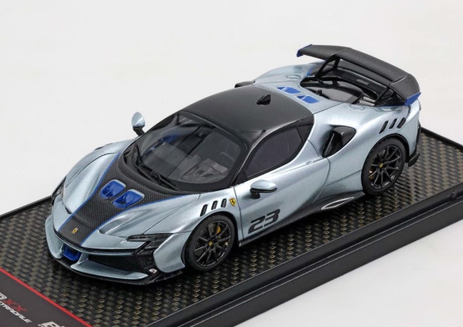 BBR MODELS 1:43 Ferrari SF90 XX Stradale N 23 - 2024 (grigio titanio) BBRC285N