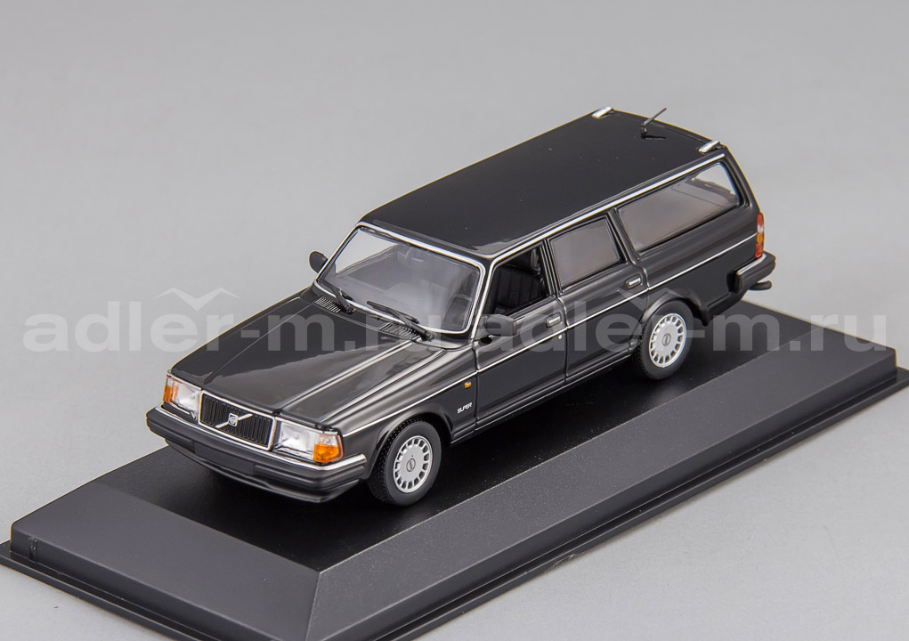 MINICHAMPS (MAXICHAMPS) 1:43 Volvo 240 GL Break - 1986 (black) 940171416