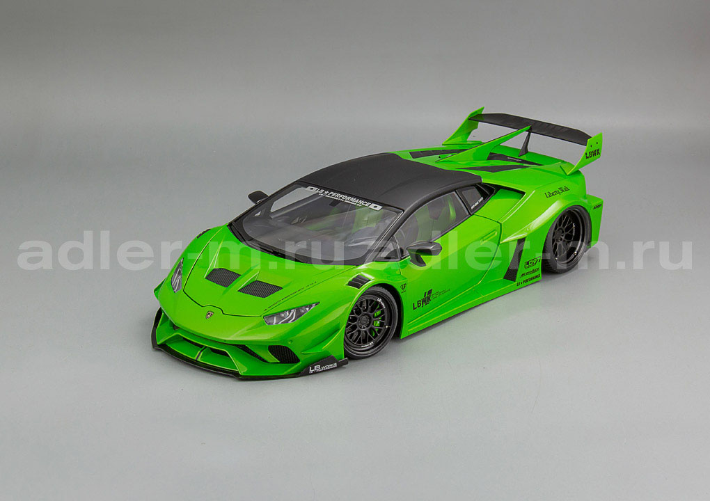 AUTOART 1:18 Lamborghini Huracan GT Liberty Walk LB Silhouette (pearl green) 79128