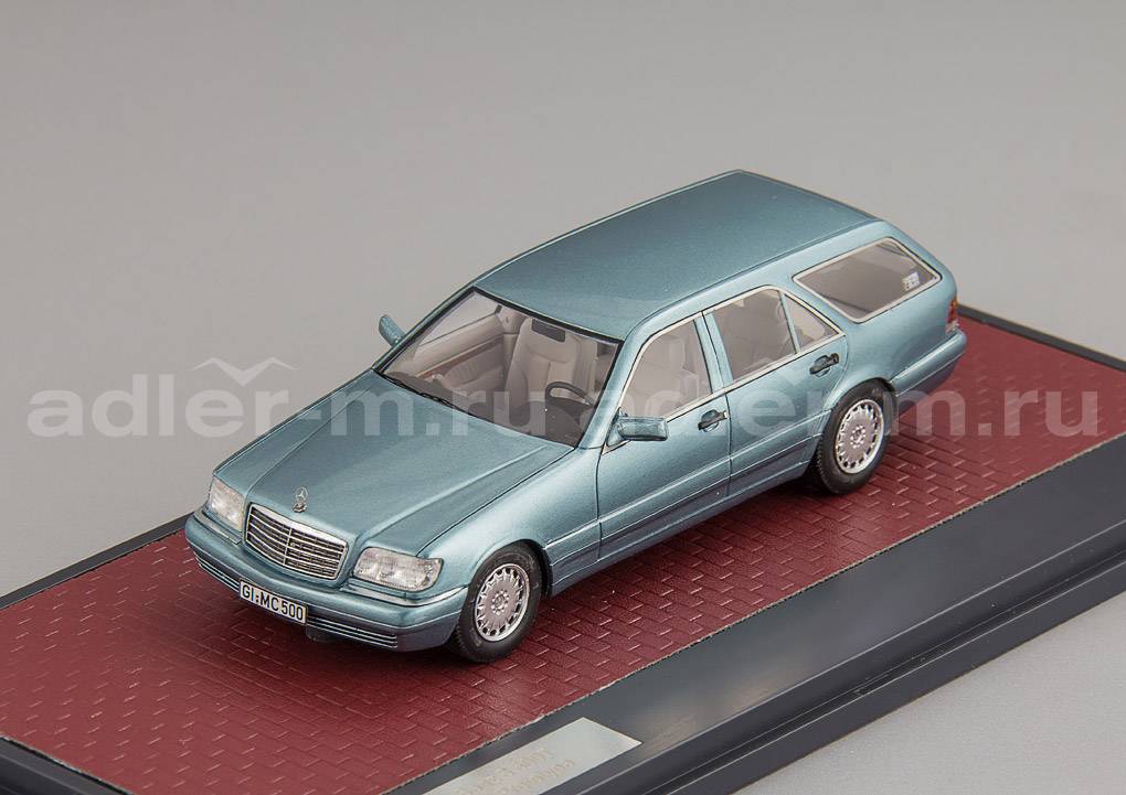MATRIX 1:43 Mercedes-Benz S500 T Binz Estate (W140) Cadform T140S - 1994 (met. blue) MX51302-221