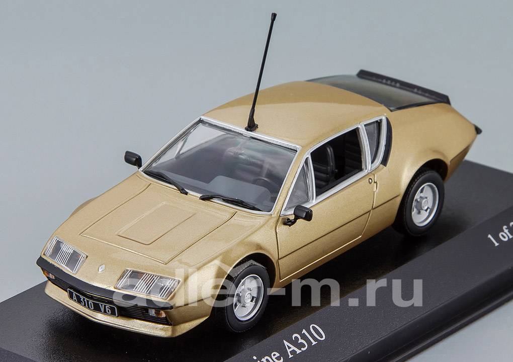 MINICHAMPS 1:43 Renault Alpine A310 1976 (copper) 400113500