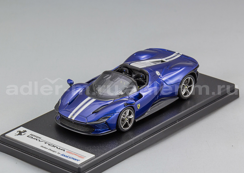 LOOKSMART 1:43 Ferrari Daytona SP3 Open Roof (Nuovo Blu Elettrico) LS535SPF