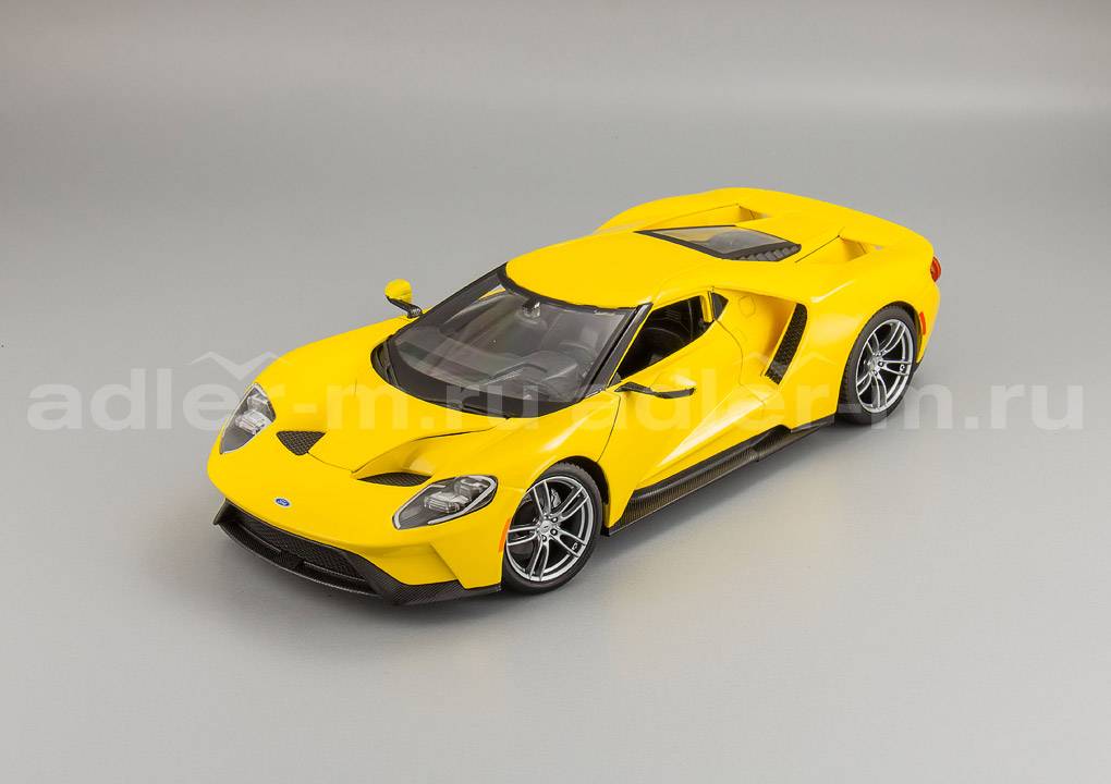 MAISTO 1:18 Ford GT - 2017 (yellow) M-31384Y