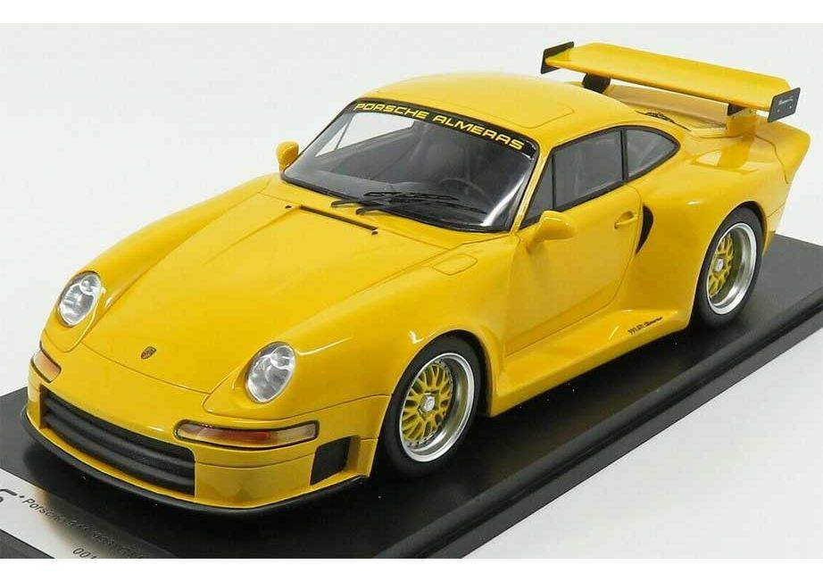 KESS SCALE MODELS 1:18 Porsche 991 GT1 Almeras (yellow) KE18004B