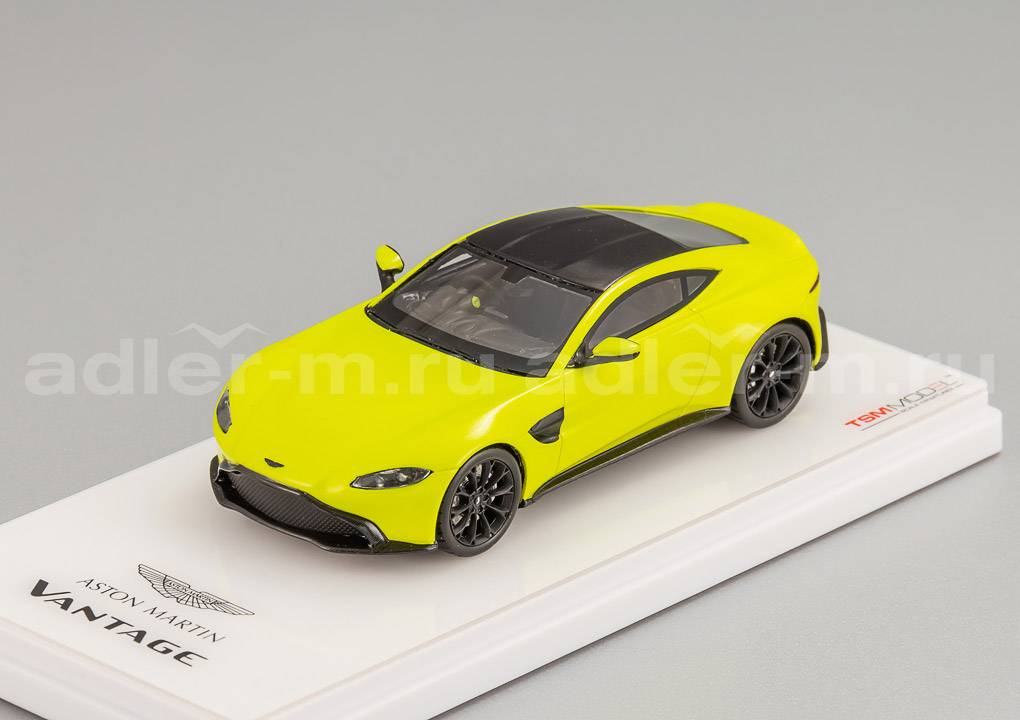 TRUESCALE MINIATURES 1:43 Aston Martin Vantage - 2018 (lime / black) TSM430310