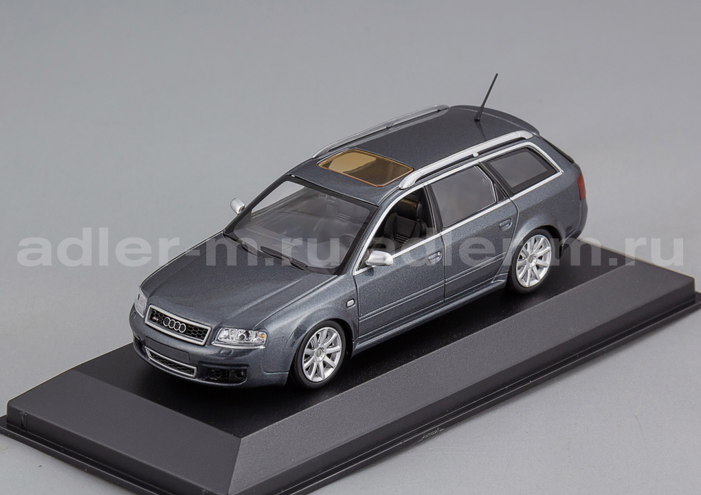 MINICHAMPS (MAXICHAMPS) 1:43 Audi RS6 Avant - 2002 (grey) 940011711
