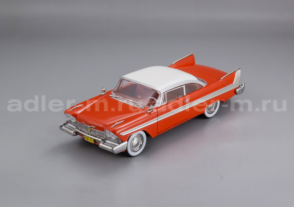 GREENLIGHT 1:24 Plymouth Fury - 1958 (из к/ф "Кристина" 1983) 84071