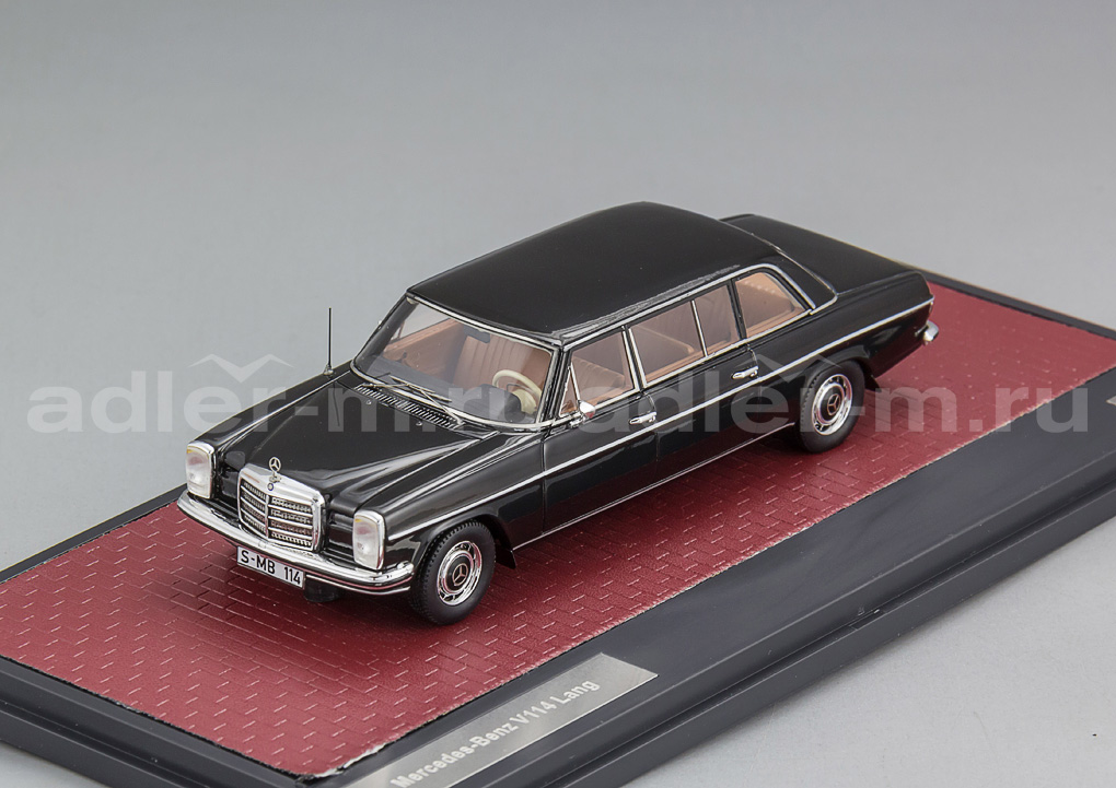 MATRIX 1:43 Mercedes-Benz V114 lang - 1969 (black) MX41302-241