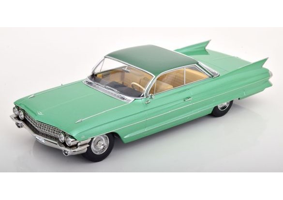 KK SCALE 1:18 Cadillac Series 62 Coupe DeVille - 1961 (green met.) KKDC181253