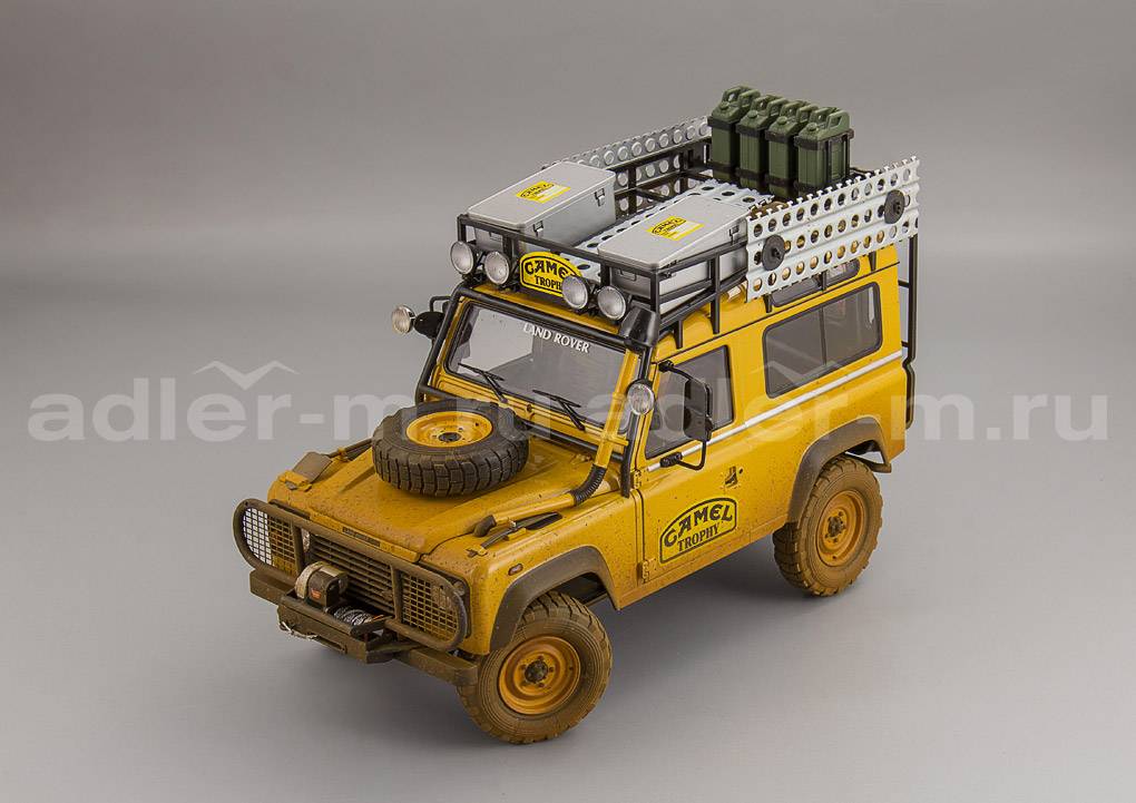 ALMOSTREAL 1:18 Land Rover 90 Camel Trophy Borneo 1985 (dirty version) ALM810212