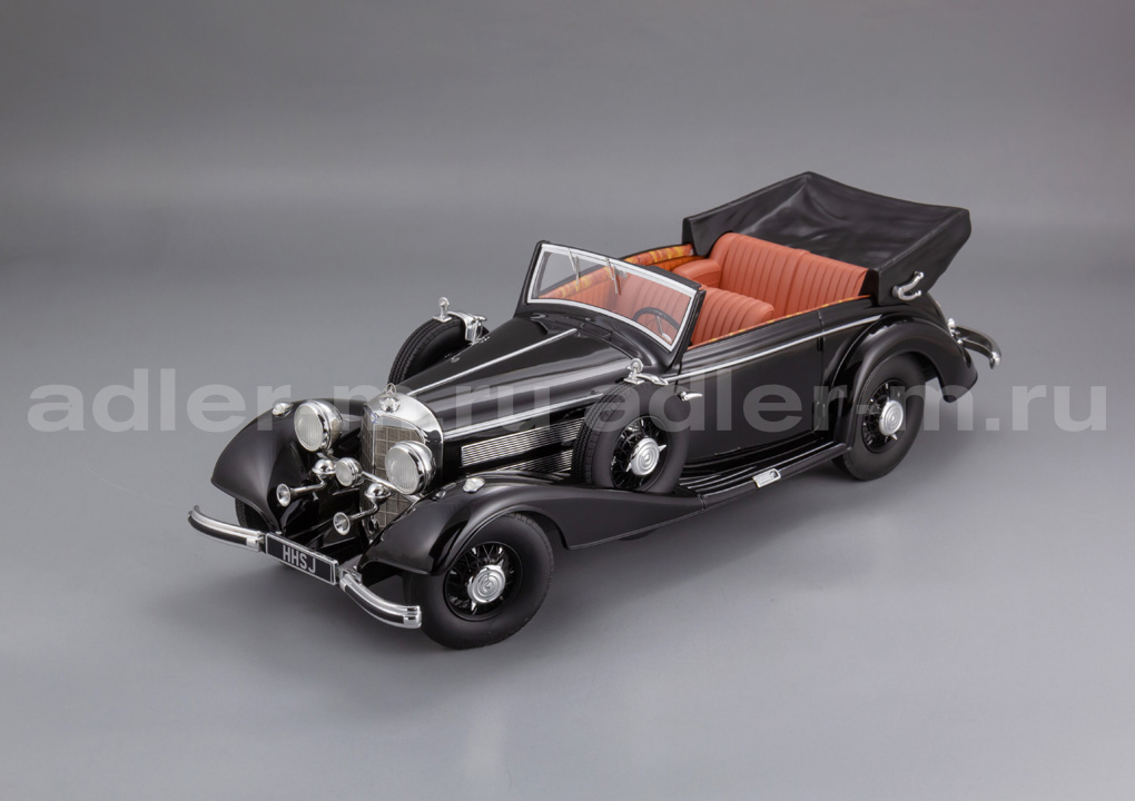 CULT SCALE MODELS 1:18 Mercedes 540K Cabriolet B - 1936 (black) CML184-1