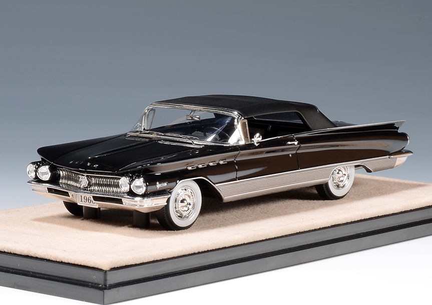 GLM + STAMP MODELS 1:43 Buick Electra 225 Convertible - 1960 Close Roof (black) STM603002