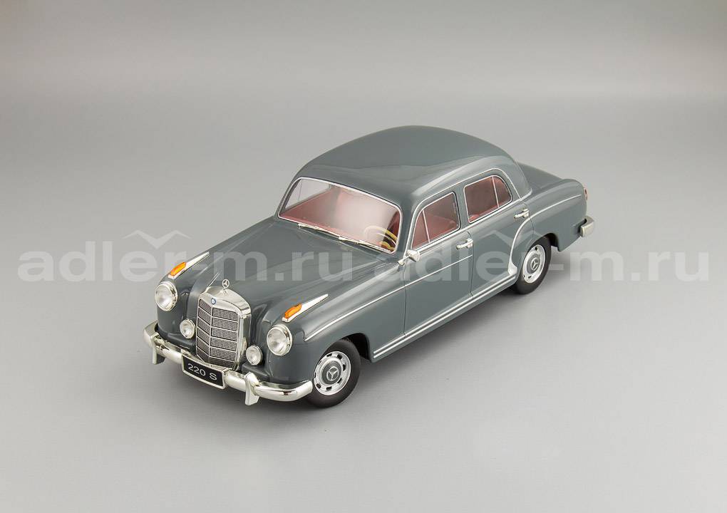 KK SCALE 1:18 Mercedes-Benz 220S - 1954 (grey) KKDC180323