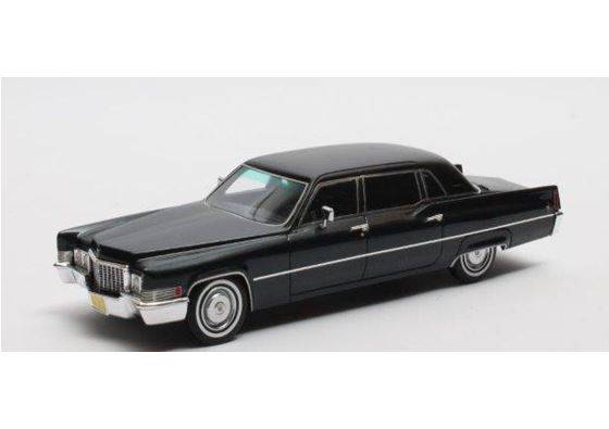 MATRIX 1:43 Cadillac Fleetwood Series 75 Limousine - 1970 (met dark blue) MX20301-213