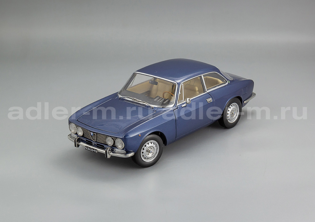 NOREV 1:18 Alfa Romeo 2000 GTV - 1973 (blue met) 187915