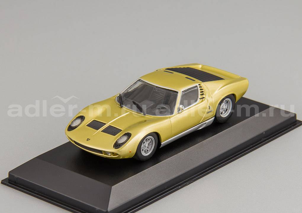 MINICHAMPS (MAXICHAMPS) 1:43 Lamborghini Miura - 1966 (gold) 940103002