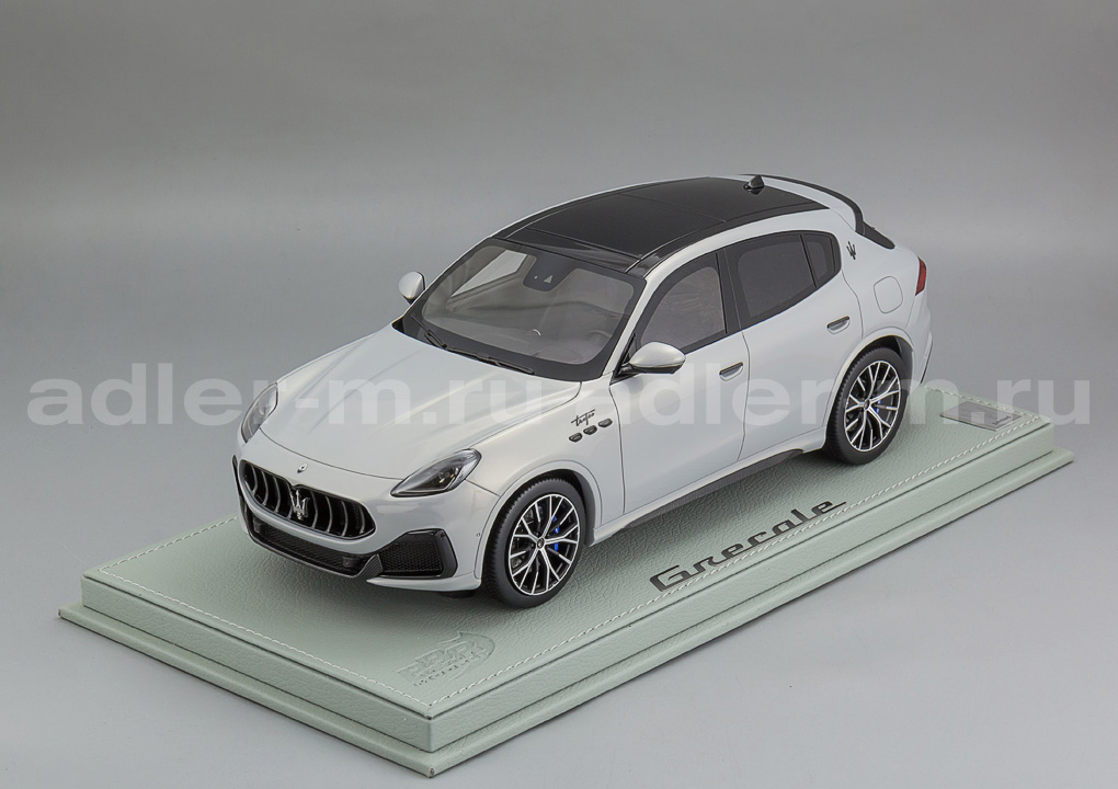 BBR MODELS 1:18 Maserati Grecale Trofeo (light grey) 920031349