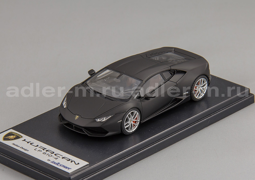LOOKSMART 1:43 Lamborghini Huracan LP 610-4 (nero nemesis) LS426D