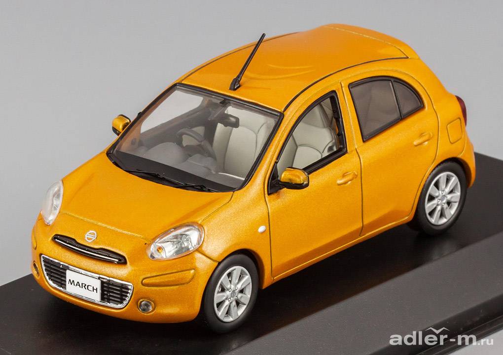 J-COLLECTION 1:43 Nissan Micra/March K13 (sunlight orange) JC65004OR