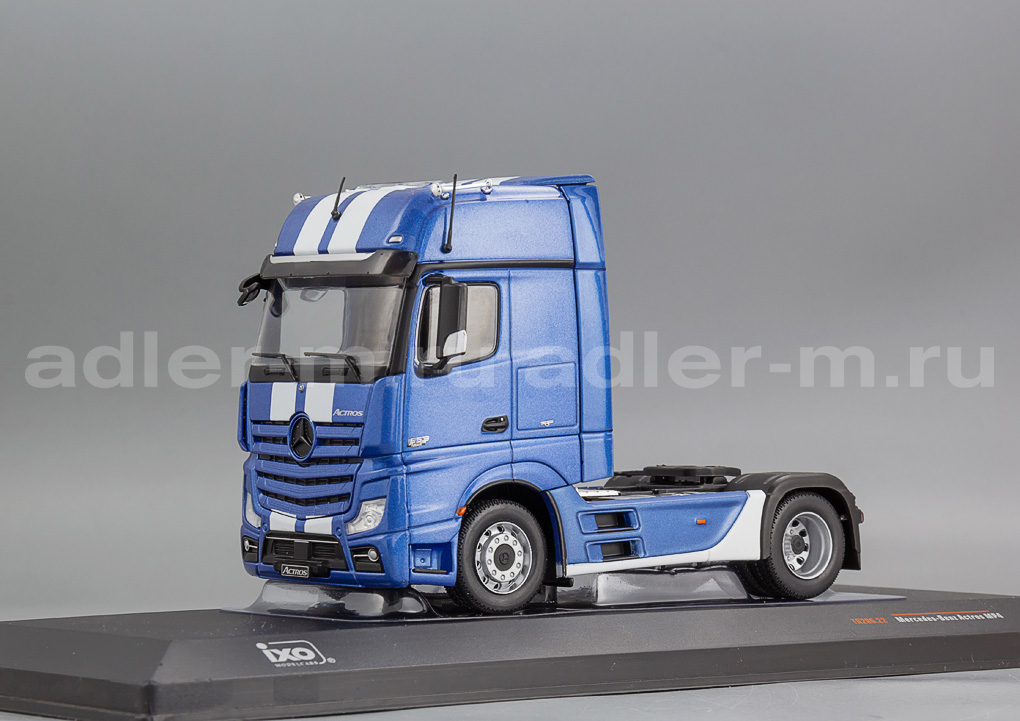 IXO 1:43 Mercedes-Benz Actros MP4 (blue) TR206