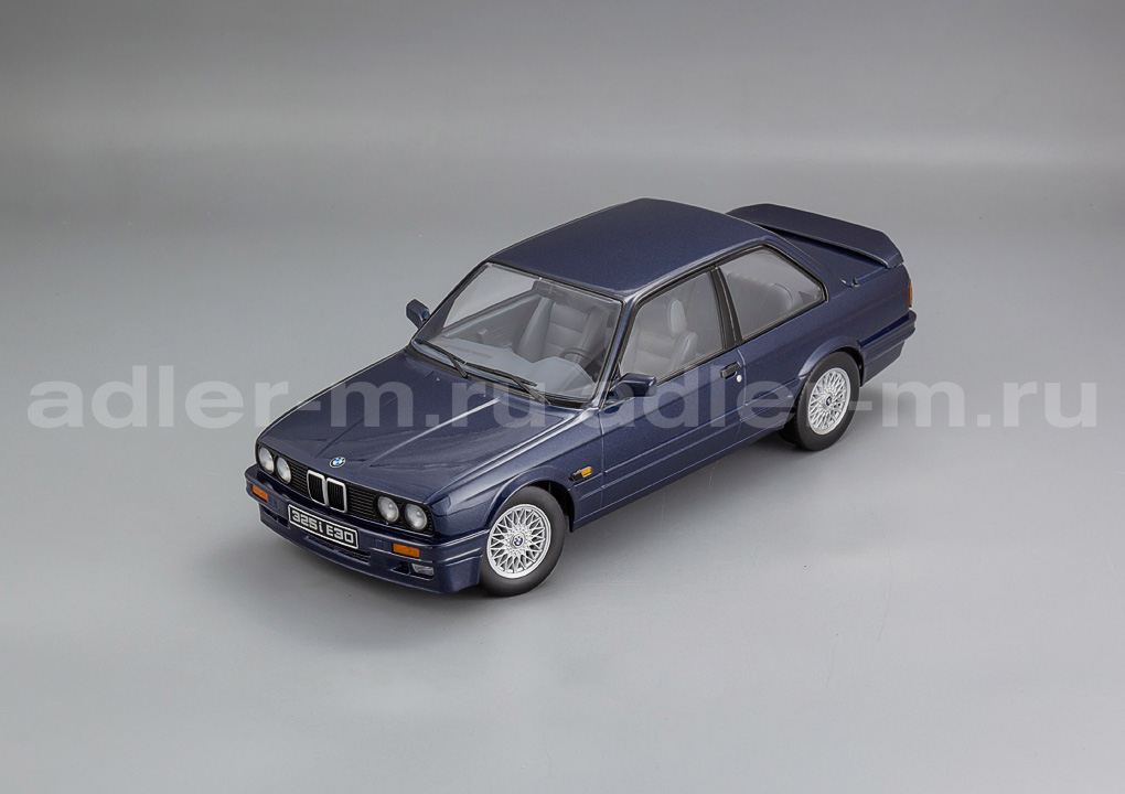 KK SCALE 1:18 BMW 325i E30 M-Package 2 - 1988 (darkblue-met) KKDC180931