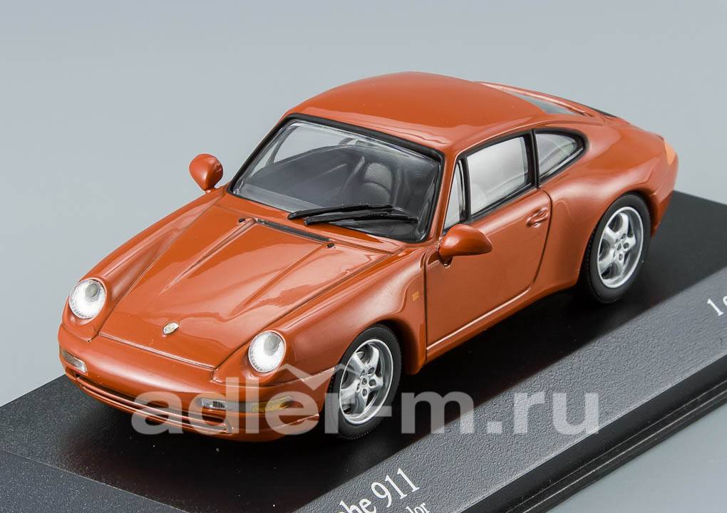 MINICHAMPS 1:43 Porsche 911 1993 (orange metallic) 430063012