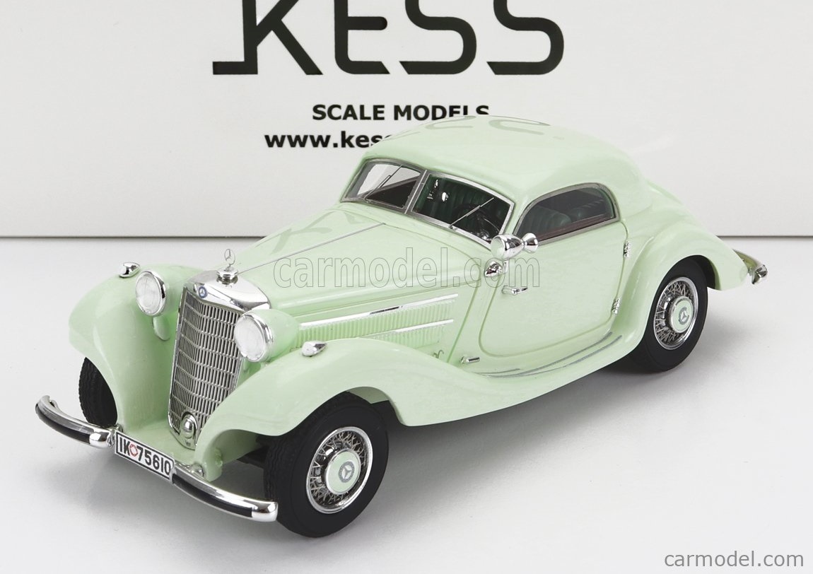 KESS SCALE MODELS 1:43 Mercedes-Benz 320N (W142) Combination Coupe - 1938 (very lihgt green) KE43037041