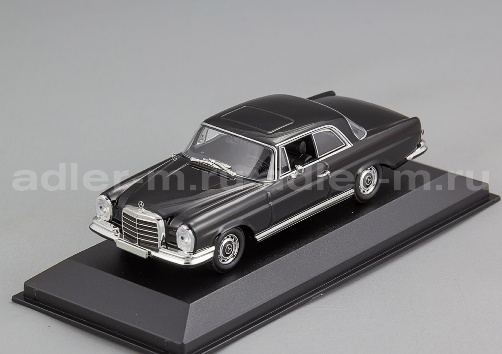 MINICHAMPS (MAXICHAMPS) 1:43 Mercedes-Benz 280 SE 3.5 Coupe (W111) - 1970 (black) 940038121